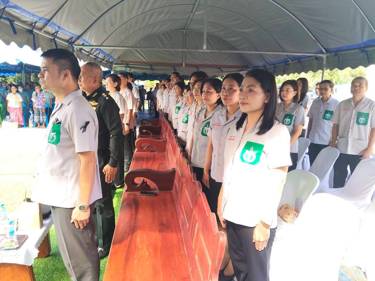 title - ส.ป.ก.ยโสธร ร่วมกิจกรรมออกหน่วยแพทย์เคลื่อนที่ สมเด็จพระศรีนครินทราบรมราชชนนี (พอ.สว.) ร่วมกับโครงการจังหวัดเคลื่อนที่ 